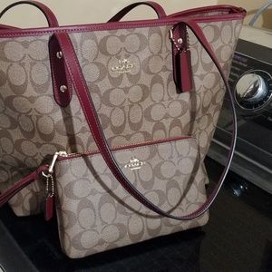 Coach Handbag and wristlet
